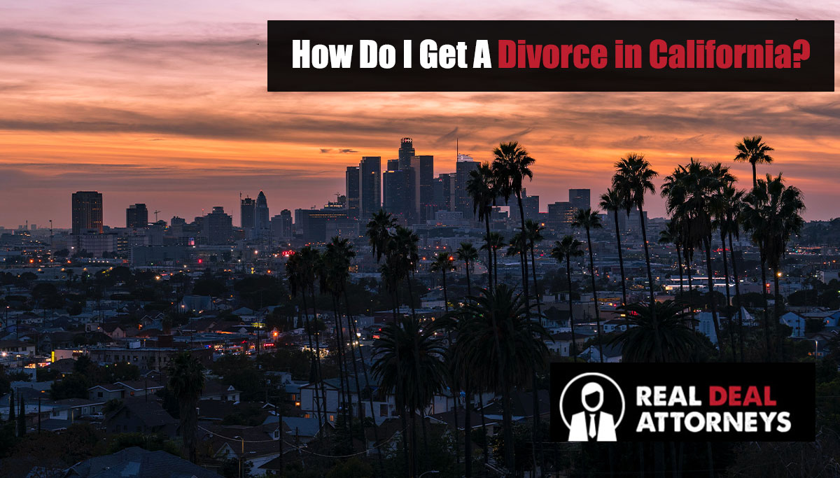 how to get a divorce in California